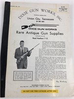 DIXIE GUN WORKS Rare Antique Gun Supplies Catalog