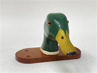 Carved Wall Hanging Duck Head