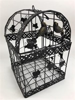Decorative Metal Hanging Wire Birdcage