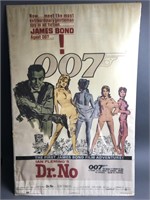 Vintage 1993  James Bond Dr. No Movie Poster