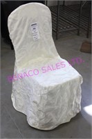 LOT, 50 FLORAL PATTERN CHAIR COVERS