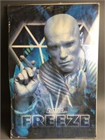 Vintage 1997 Mr. Freeze Movie Poster