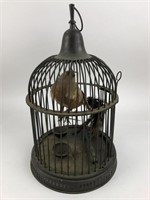 Vintage 16" Hanging Metal Birdcage