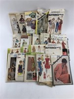 Vintage Butterick Sewing Patterns
