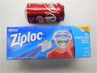 Ziploc Freezer Quart Slider Bags 34 Ct