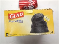 Glad Force Flex Trash Bags 30 Gallon 34ct