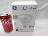 GE LED Soft White Light Bulbs Flood, 85W/13W