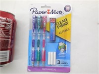 Paper Mate Clear Point #2 Mechanical Pencil 3ct