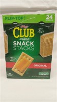 Club Crackers 24 Snack Stacks Best By: 12/2021