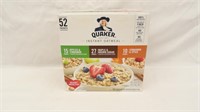 Quaker Instant Oatmeal 52pks 3 Different Flavors