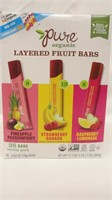 Pure Organic Layered Fruit Bars 28ct.