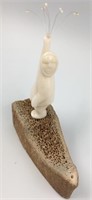 Stanley Seeganna ivory carving