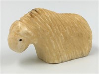 Ivory carving of a musk ox
