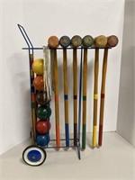 Vint. Croquet Set