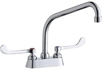 ELKAY 4" EXPOSED DECK FAUCET W HIGH ARC SPROUT