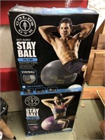 (2) Gold's Gym Stay Ball