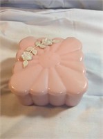 Menda co.  Pink powder box vintage