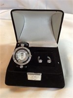EJ  gift set pierced earrings with Watch may need