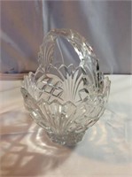 Crystal basket bowl