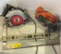 Skilsaw 1500, Black & Decker Sander,