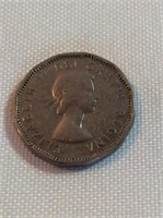 1955 five cent Canada