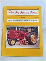The toy tractor times April
