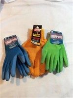 3  brand new gloves