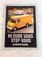 1984 Chevy trucks high cube vans step vans