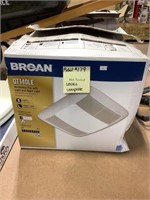 Broan qt140le ventilation fan with light and