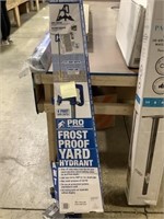 Pro Lumber frost proof yard hydrant - 4ft bury