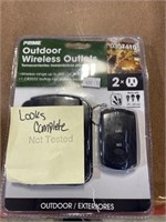 Outdoor wireless outlet
