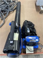Kobalt 40v max leaf blower includes battery and