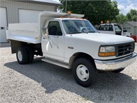 1997 Ford F Super Duty Dump Truck