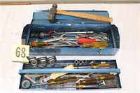 Assorted Tools & Tool Box