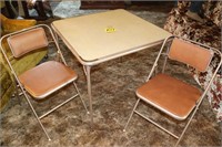 Folding Table/ 2 Chairs