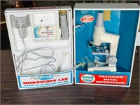 Skil craft microscope kit in tin case