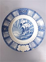 Vintage 1930 Woods Ware Plate