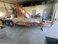 2007 Kauffman 7' x 22' Tilt Deck Trailer