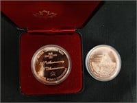 1908-1998 Royal Canadian Mint Coin & Mint Token