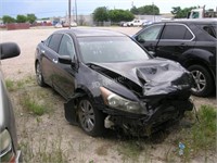 2012 Hond Accord 1HGCP3F82CA035887 No key