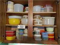 Complete Cupboard FILLED with tupperware!