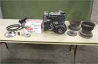 Tecumseh 6 HP Engine, Belt Drive Clutch Parts