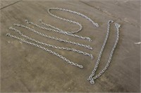 Chains, Approx (6) 3ft & (1) 7ft