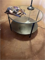 30"x30" Round Glass Table