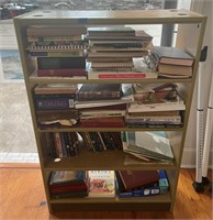 Book case plus contents