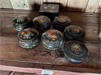 Hand Painted Containers & Box