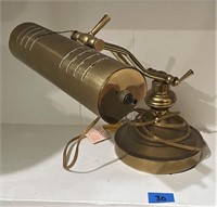 brass desk lamp