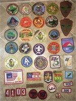 Lot of Patches - Boy Scout 1960s and More