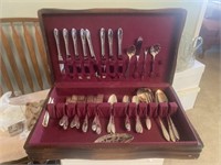 Community Plate Flatware in Chest