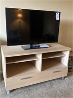 Westinghouse 40” TV- WORKS, TV Stand
